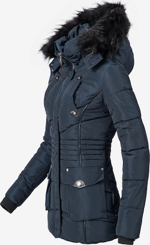 MARIKOO Winter jacket 'Vanilla' in Blue