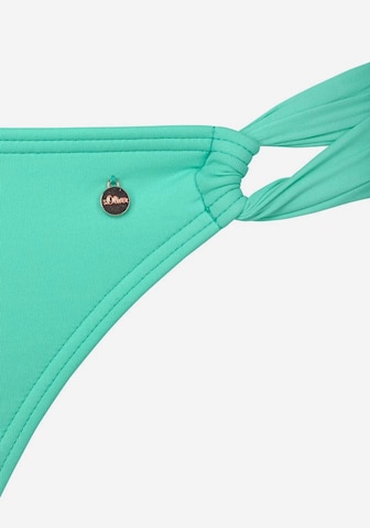 s.Oliver Push-up Bikini in Blue