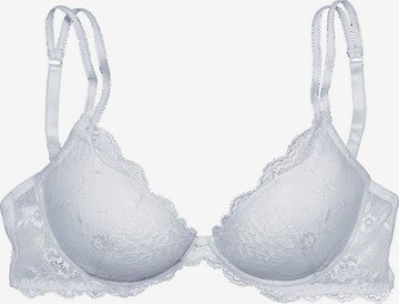 VIVANCE Push-up Bra in White: front