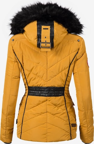 Veste d’hiver 'Vanilla' MARIKOO en jaune