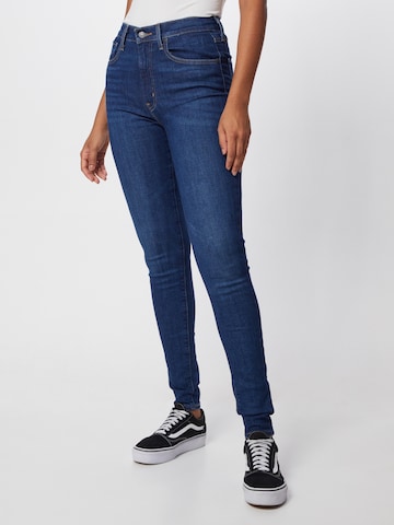 LEVI'S ® Skinny Jeans 'Mile High Super Skinny' in Blauw: voorkant