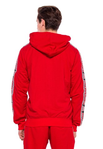 CIPO & BAXX Sweatjacke in Rot