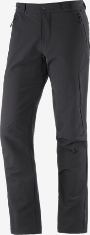 JACK WOLFSKIN Regular Hose in Schwarz: predná strana