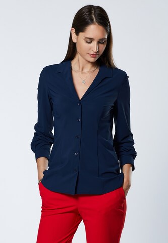 EVITA Blouse in Blauw: voorkant