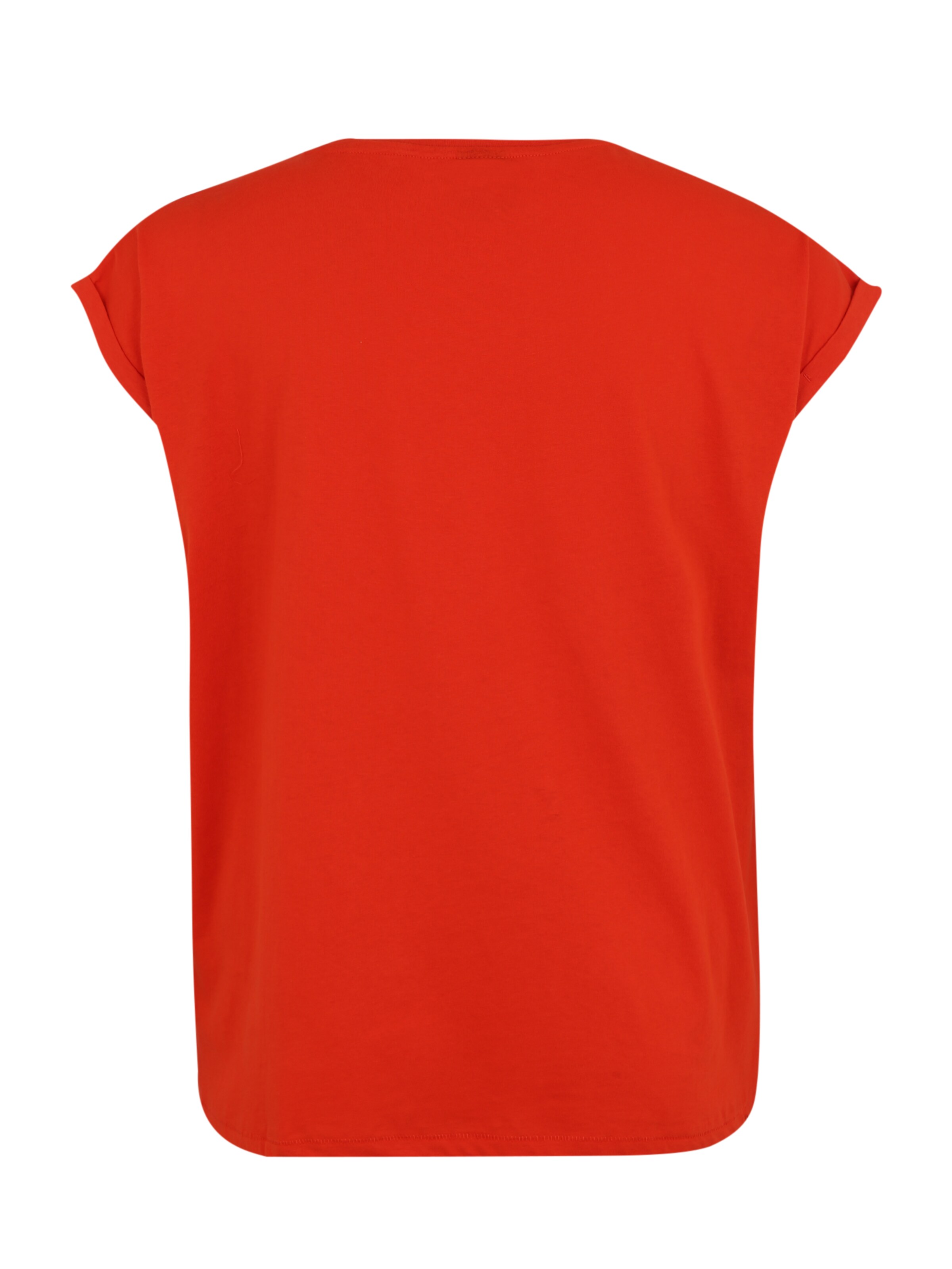 Urban Classics Tričko – červená: zadní strana