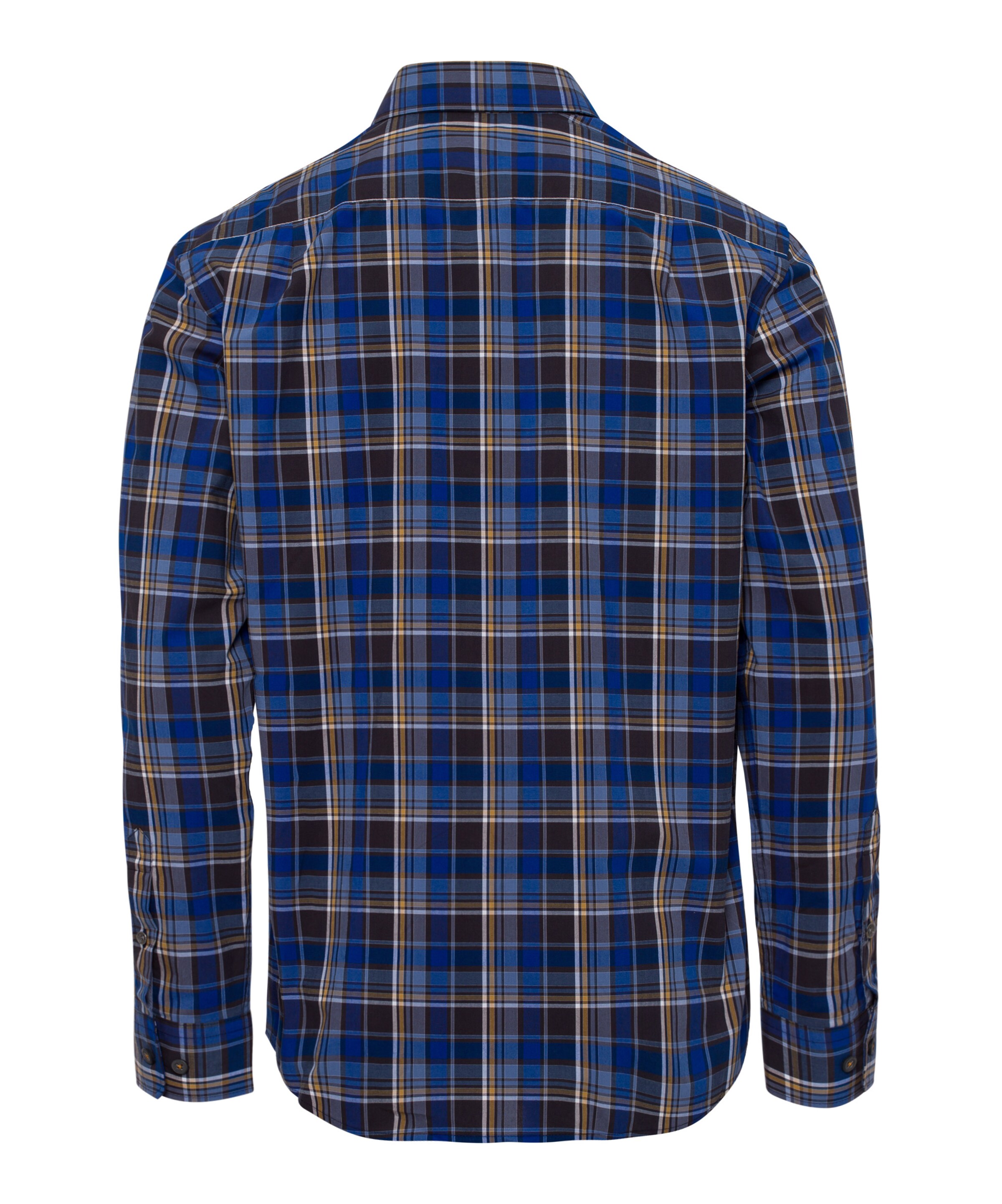 BRAX Comfort Fit Hemd 'Dries' in Braun