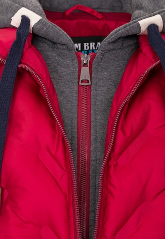 CIPO & BAXX Bodywarmer in Rood: voorkant