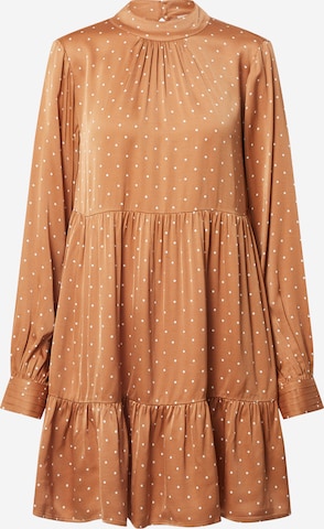 EDITED Dress 'Giselle' in Brown: front