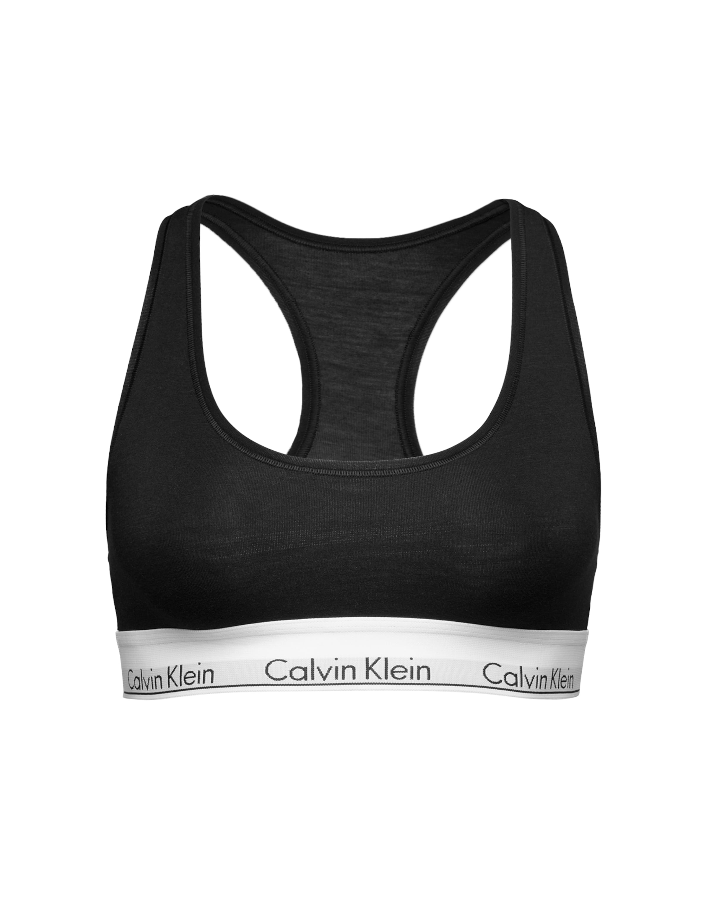 Calvin Klein Underwear Bralette Bra in Black: front