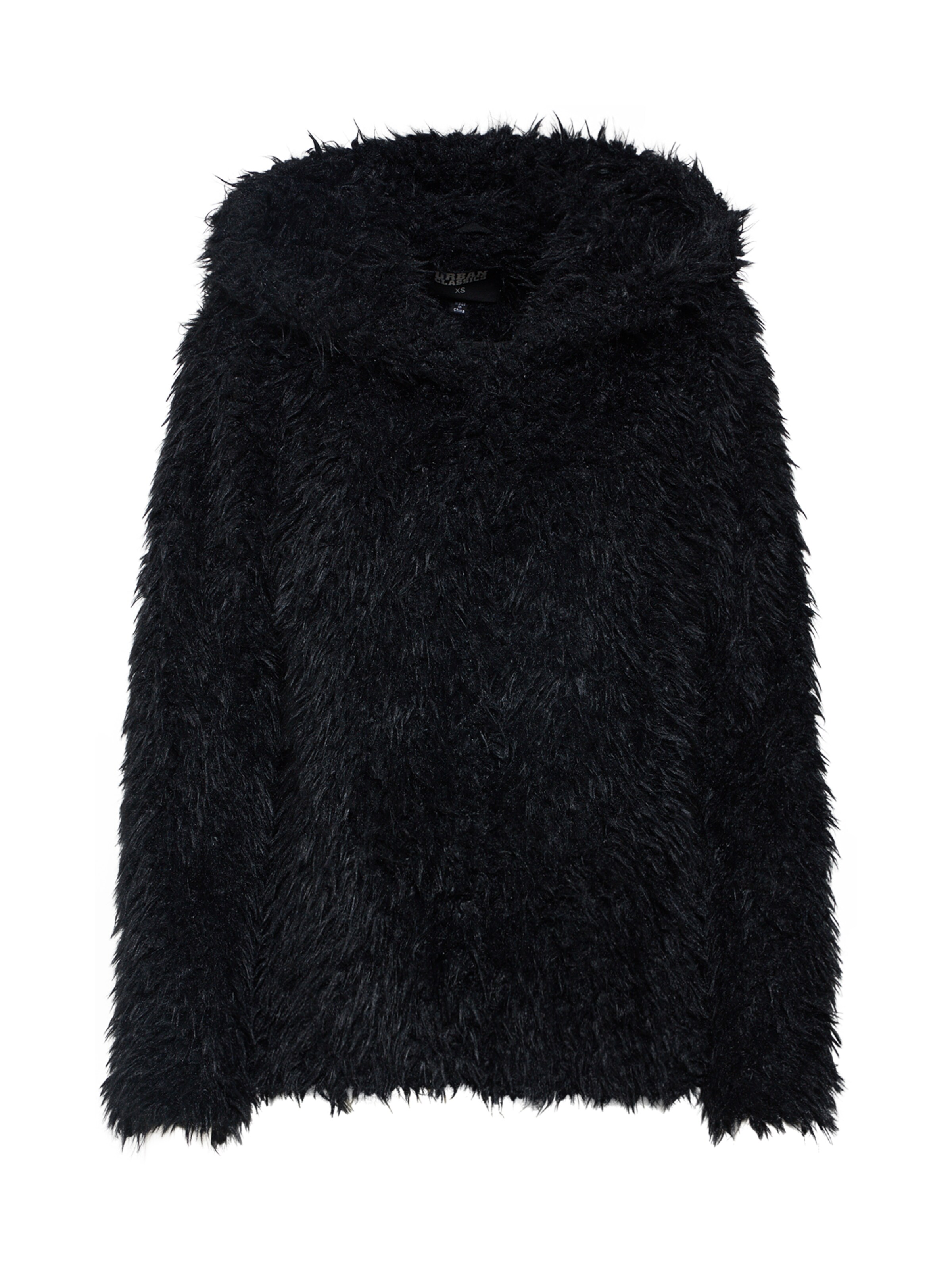 Urban Classics Between-season jacket in Black: front