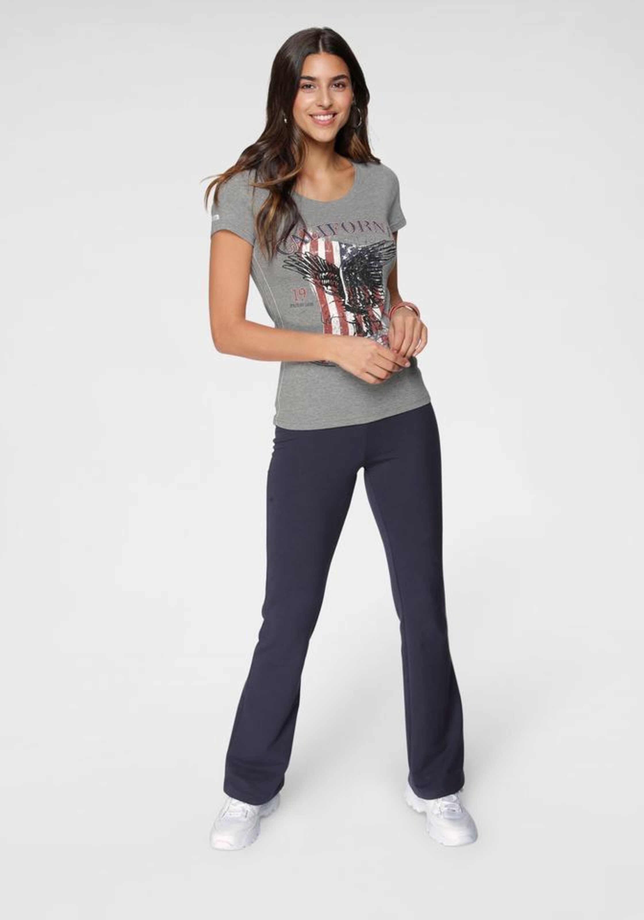 KangaROOS Flared Leggings in Blue