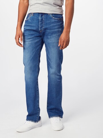 LEVI'S ® Štandardný strih Džínsy '501' - Modrá: predná strana