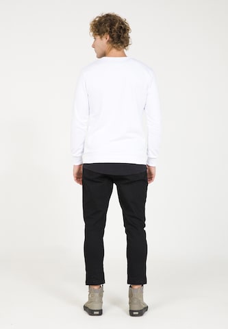 Sweat-shirt PLUS EIGHTEEN en blanc