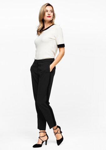s.Oliver BLACK LABEL Regular Hose in Schwarz