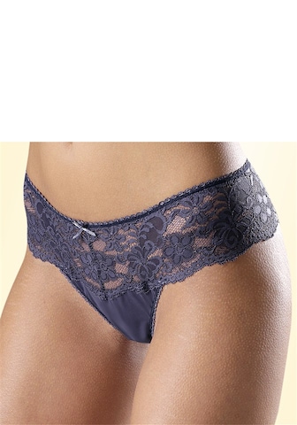 NUANCE Thong in Purple: front