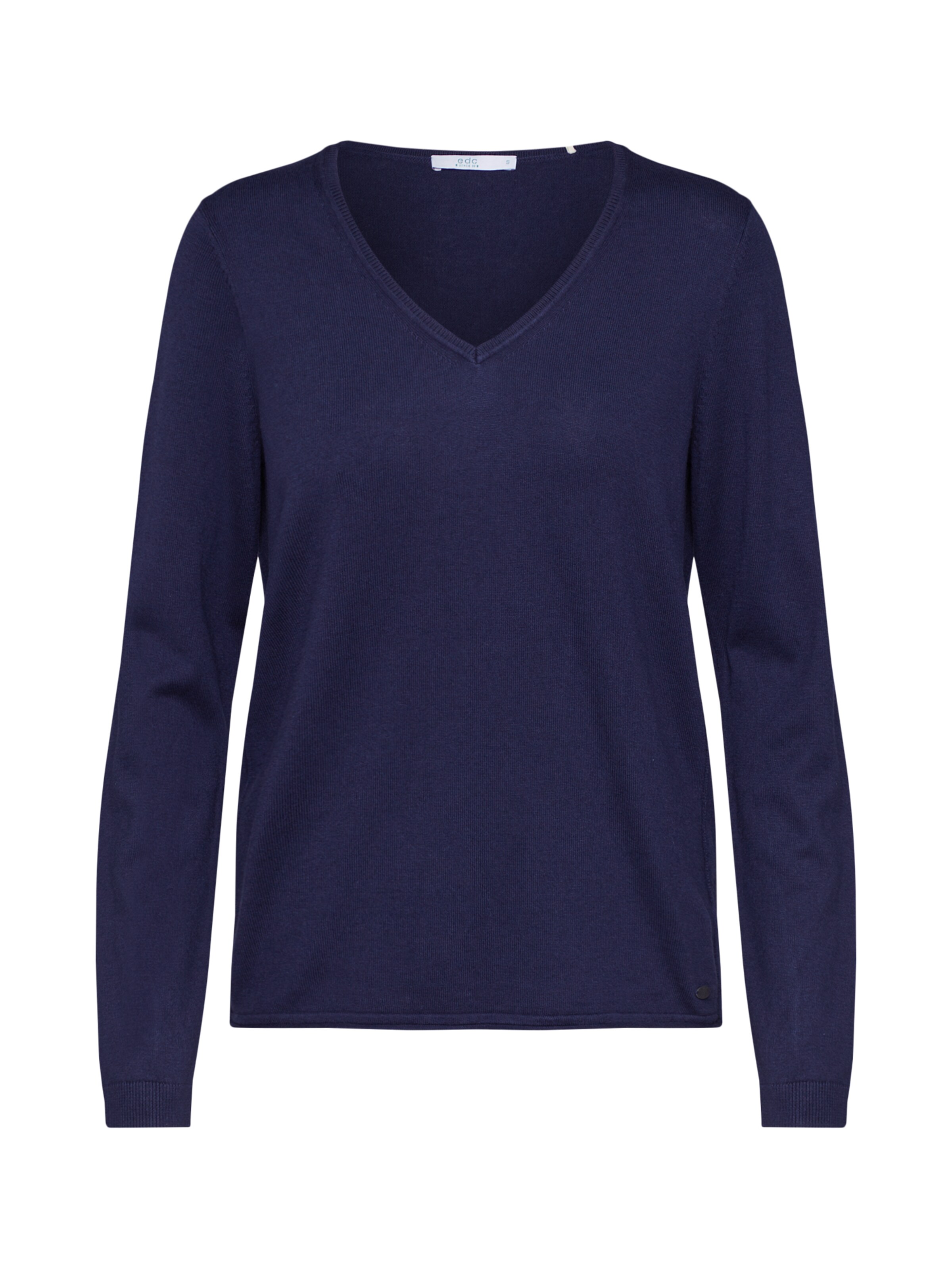 EDC BY ESPRIT - Trui 'OCS' in de kleur Navy