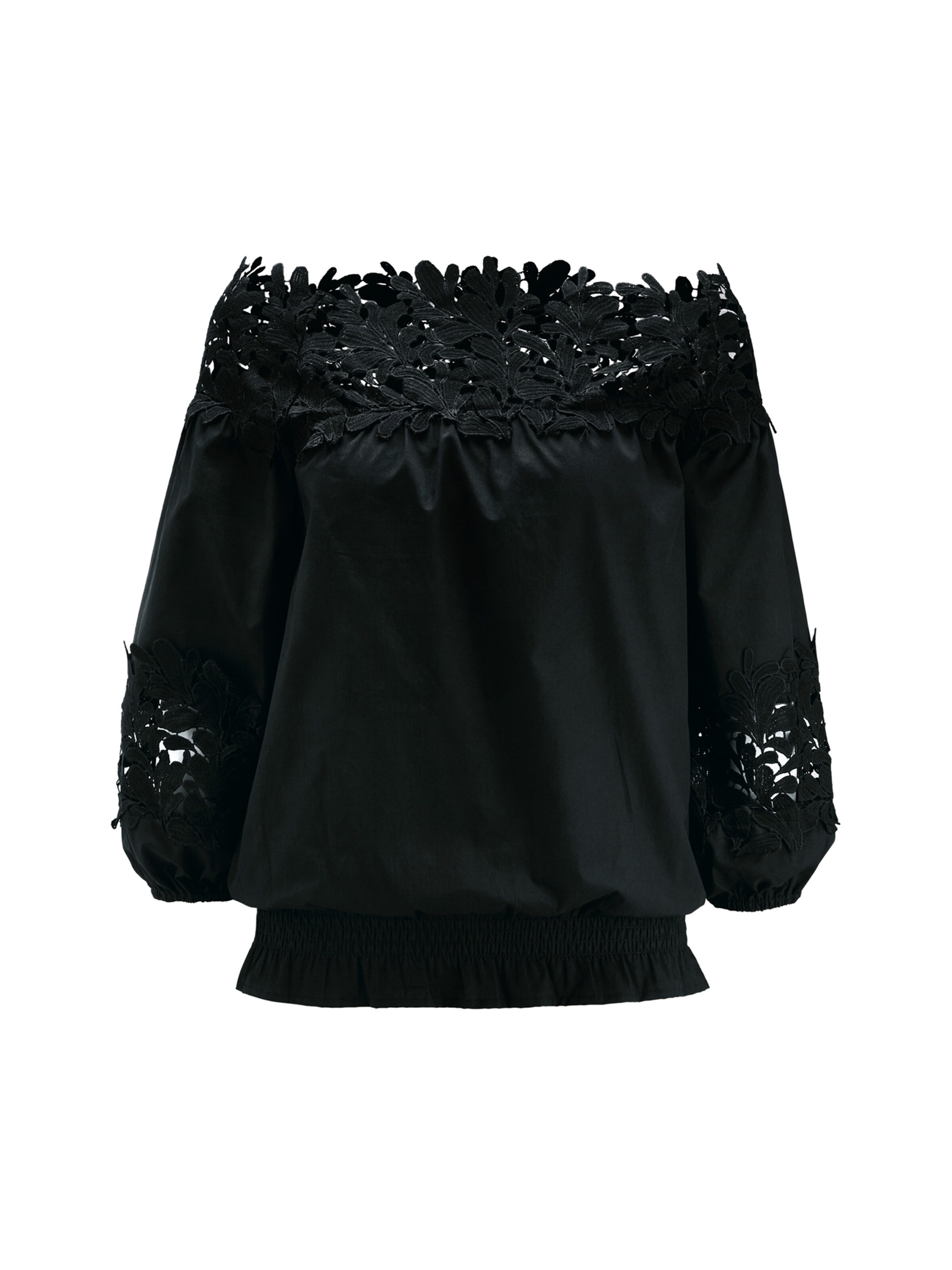 heine - Bluse in schwarz