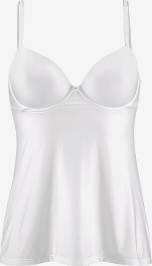 LASCANA Maillot de corps en blanc, Vue avec produit