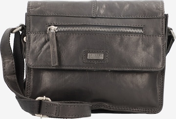 Spikes & Sparrow Crossbody Bag in Black: front