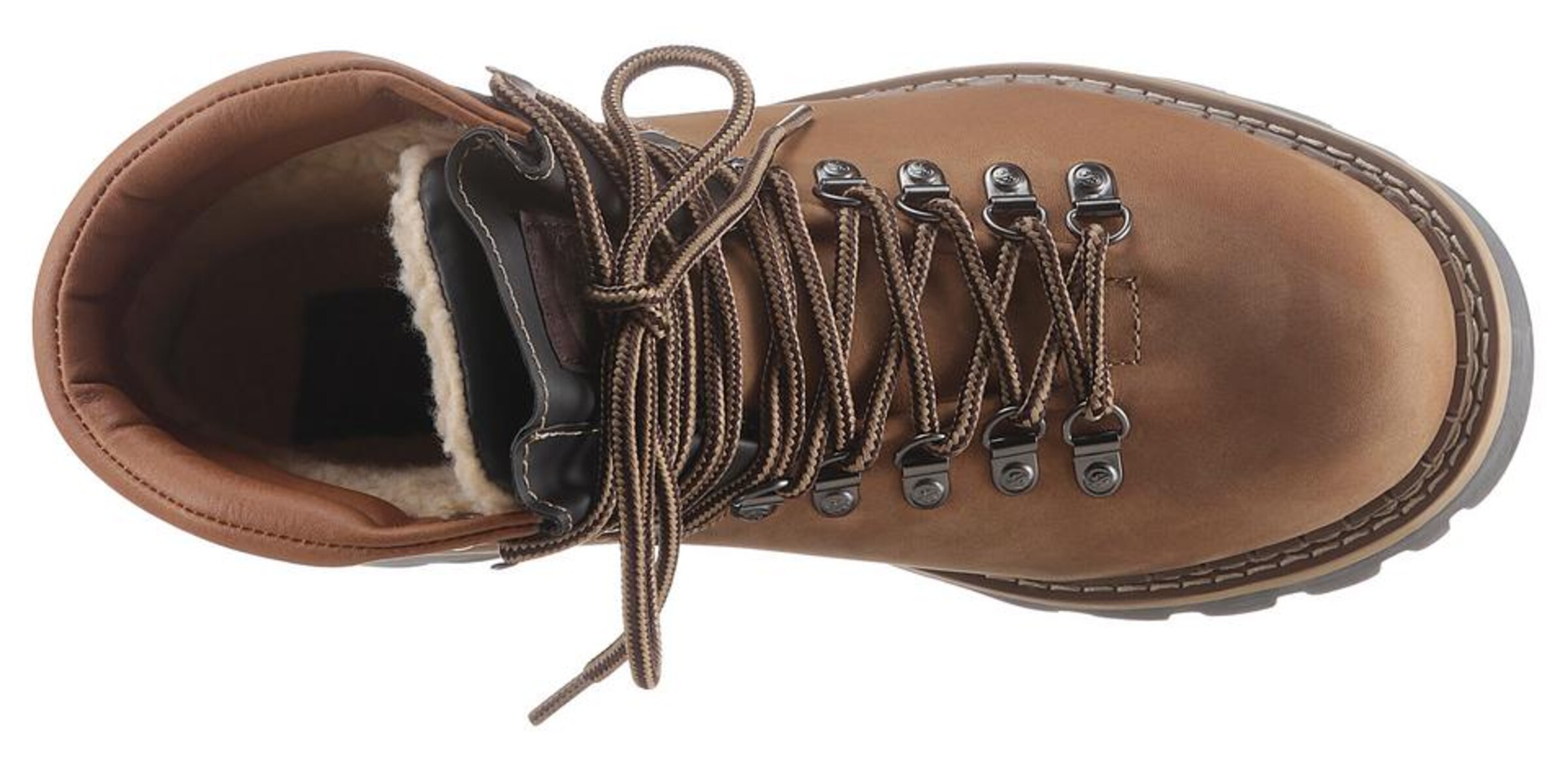 Dockers by Gerli - Botas com atacadores em castanho