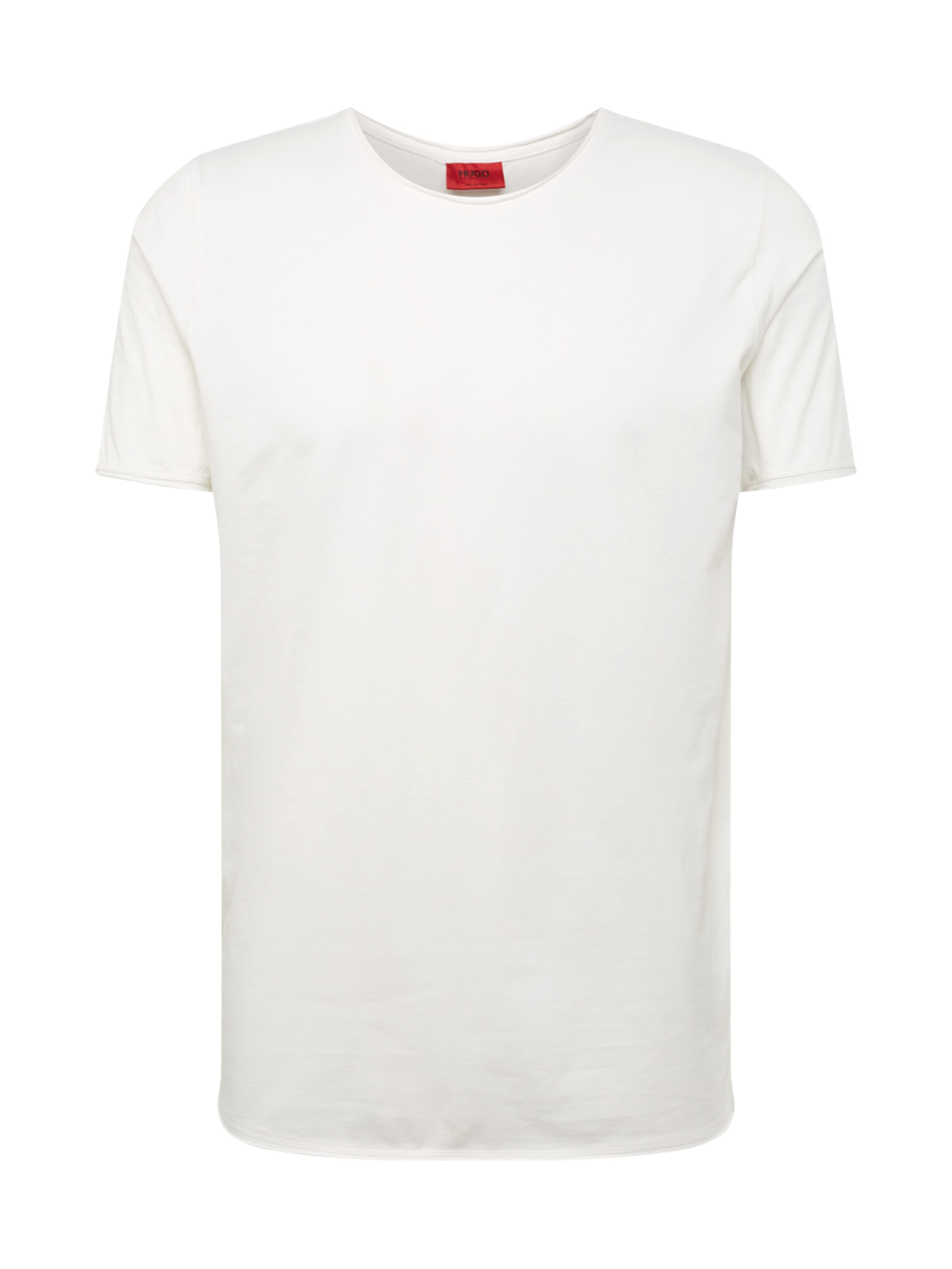 HUGO - Shirt 'Depusi' in de kleur Natuurwit