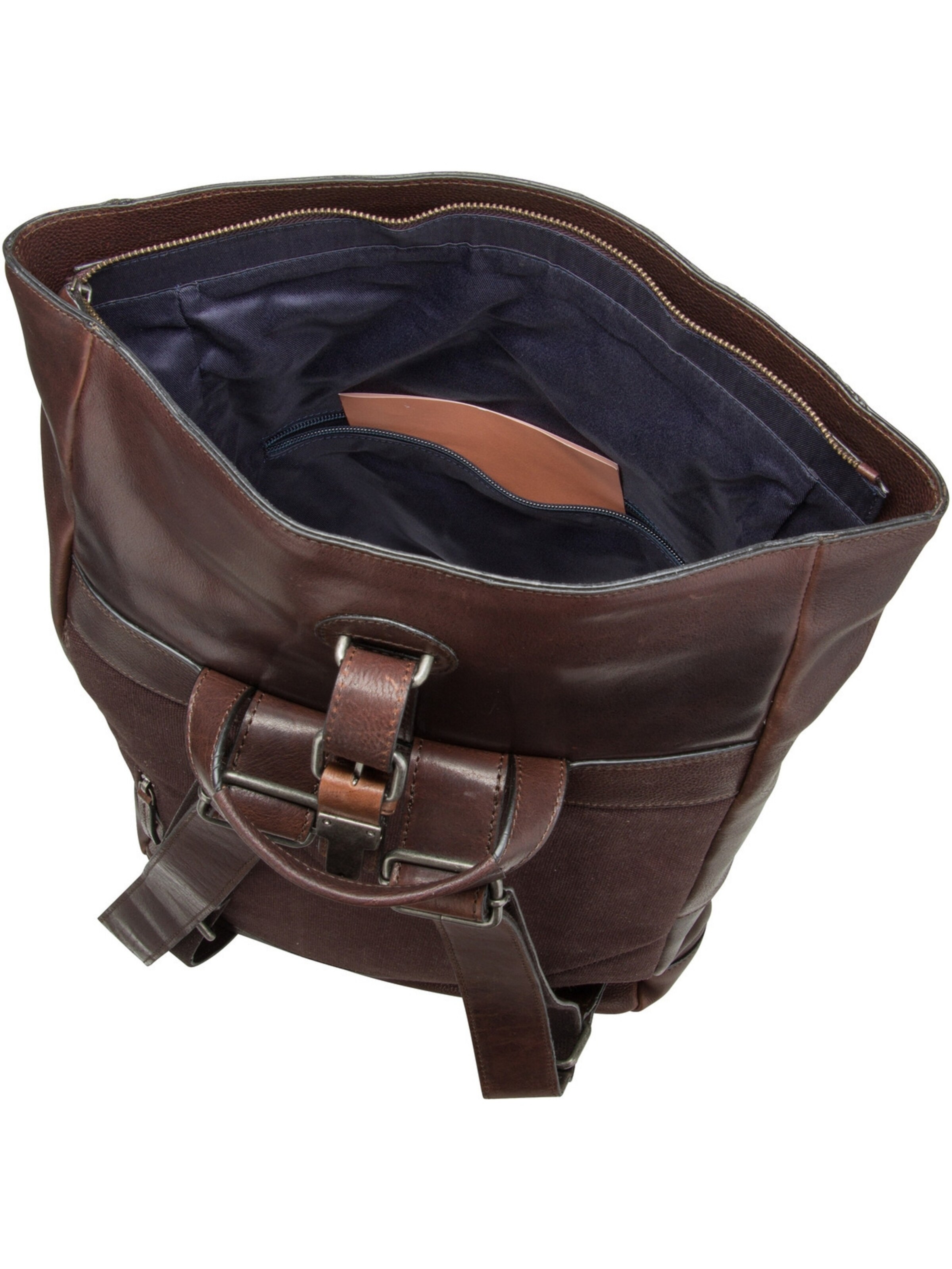 Borsa per laptop 'Roma' di LEONHARD HEYDEN in marrone