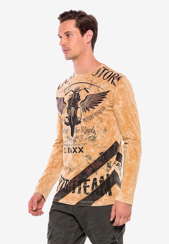 T-Shirt CIPO & BAXX en marron