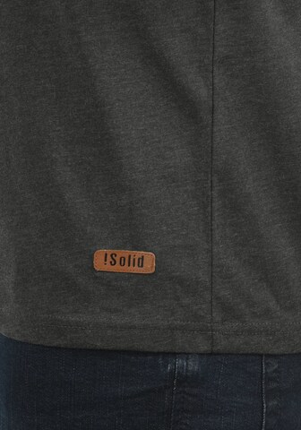 !Solid Rundhalsshirt 'Volko' in Grau