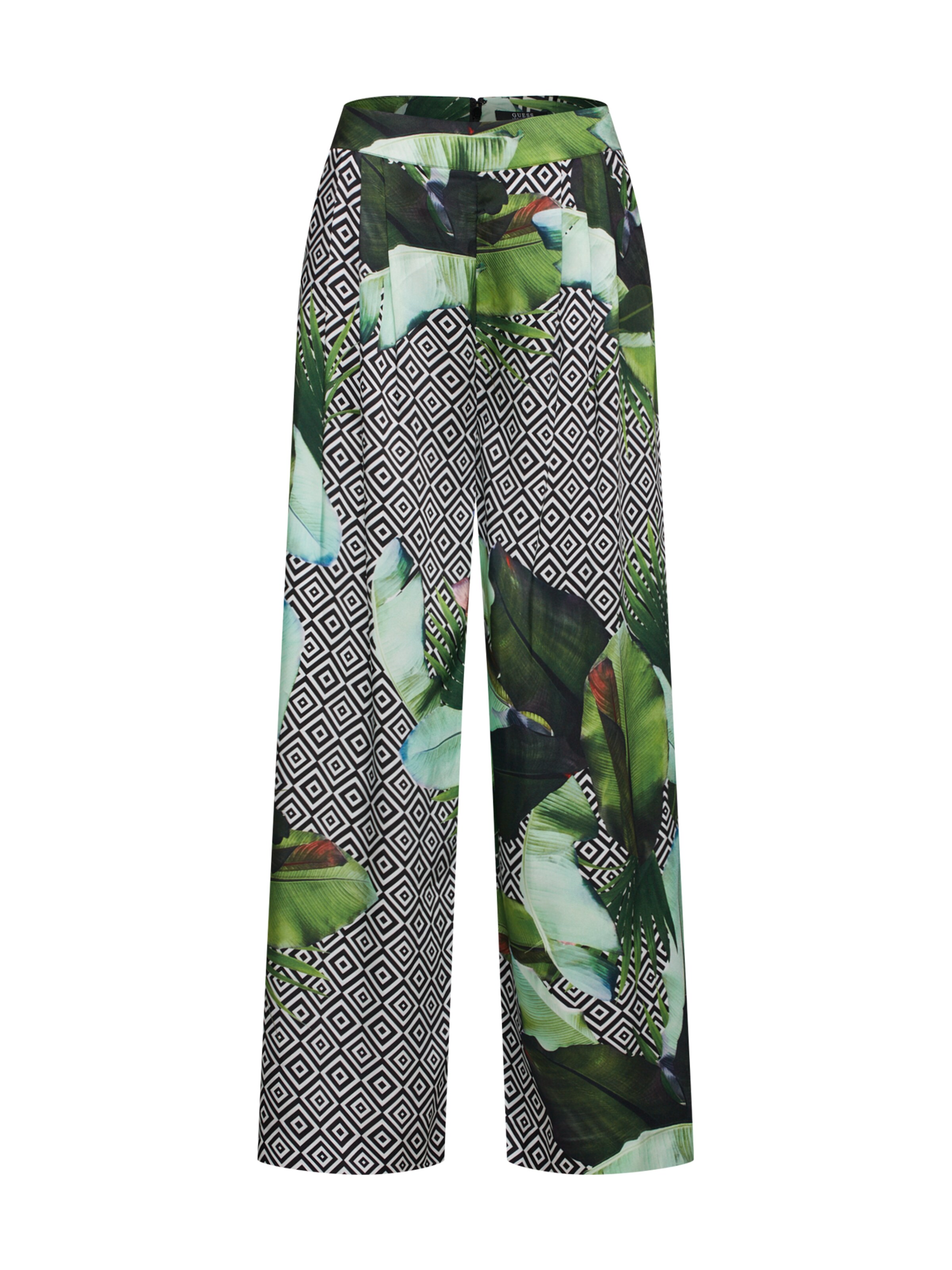 GUESS - Bandplooibroek 'TERRY PANTS' in de kleur Kaki