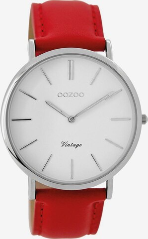 OOZOO Uhr 'C9307' in Rot: predná strana