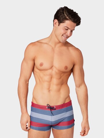 TOM TAILOR Board Shorts in Blue: front