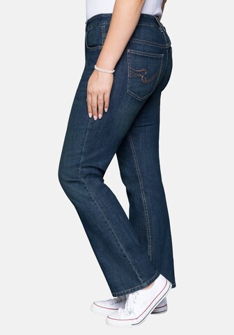 SHEEGO Slimfit Jeans 'Lana' in Blau