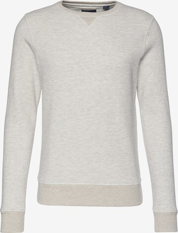 SCOTCH & SODA Sweatshirt 'Nos' in Wit: voorkant