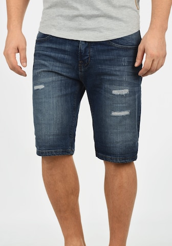 INDICODE JEANS Regular Jeansshorts 'Hallow' in Blau