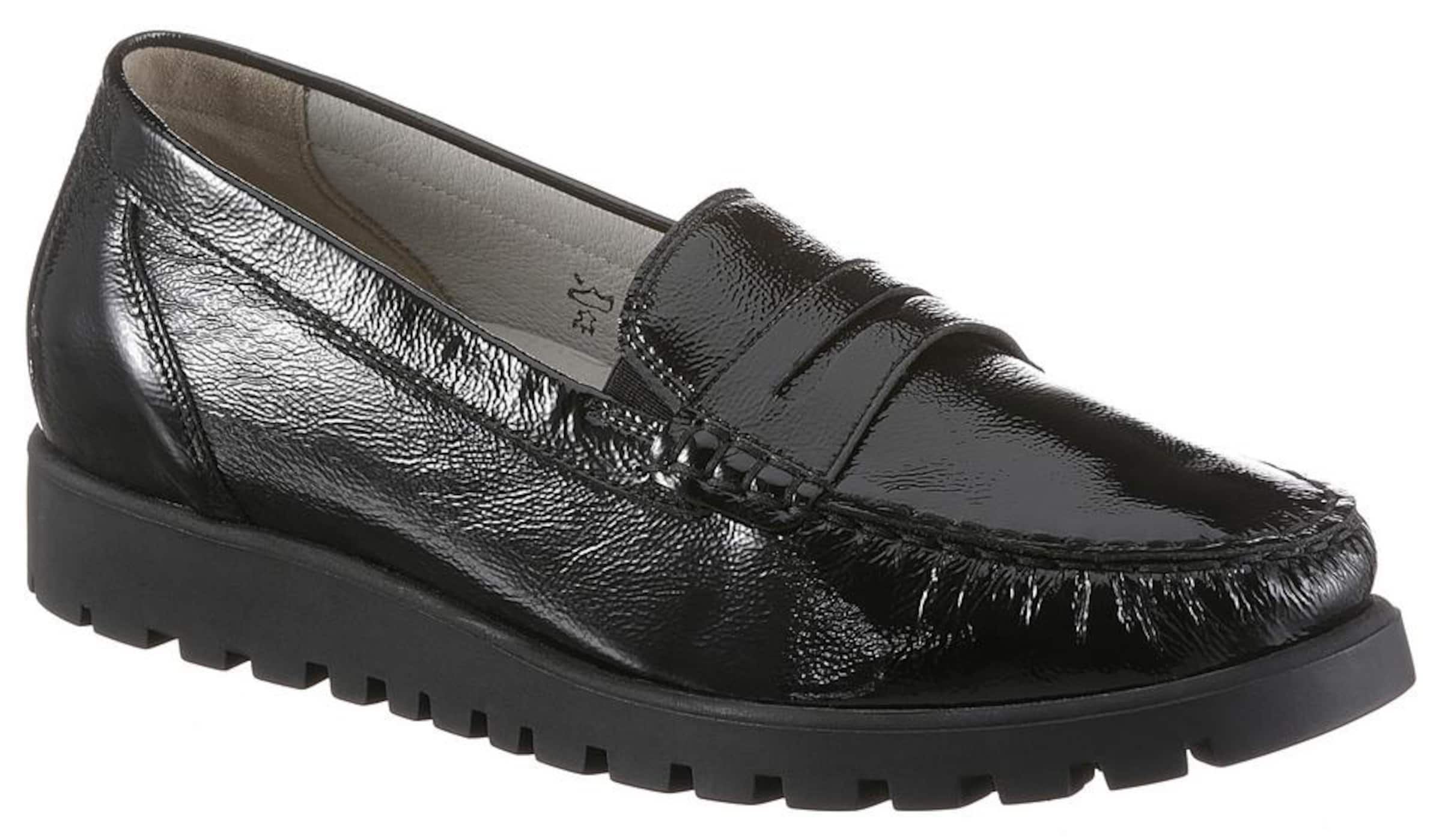 WALDLÄUFER Slipper 'Hegli' in Schwarz
