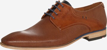 LLOYD Lace-Up Shoes 'Dubai' in Brown: front