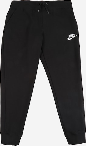 Nike Sportswear Tapered Broek in Zwart: voorkant