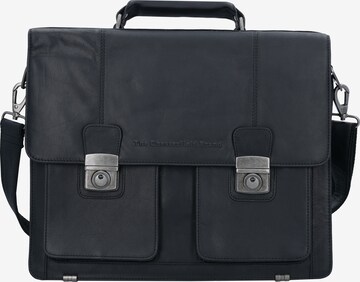 The Chesterfield Brand Document Bag 'Mario' in Black: front