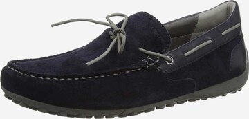 GEOX Mocassins in Blauw: voorkant