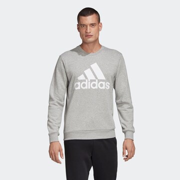 ADIDAS PERFORMANCE Regular Fit Sportsweatshirt in Grau: Vorderseite