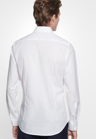 Coupe slim Chemise business SEIDENSTICKER en blanc