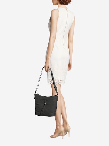 TOM TAILOR Crossbody Bag 'IMERI' in Black