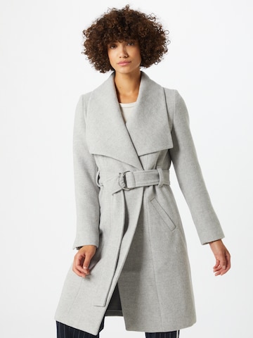 ABOUT YOU Between-Seasons Coat 'Alma' in Grey: front