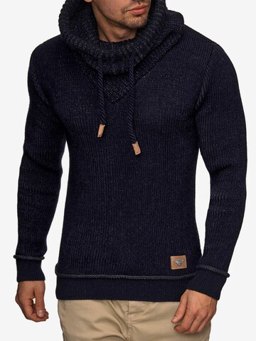 INDICODE JEANS Sweater 'Keshawn' in Blue