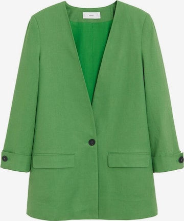 MANGO Blazer 'Emma' in Grün: predná strana