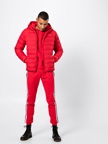 Giacca invernale 'BASIC BUBBLE' di Urban Classics in rosso