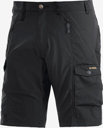 Fjällräven Regular Funktionsshorts 'Abisko' in Schwarz: predná strana