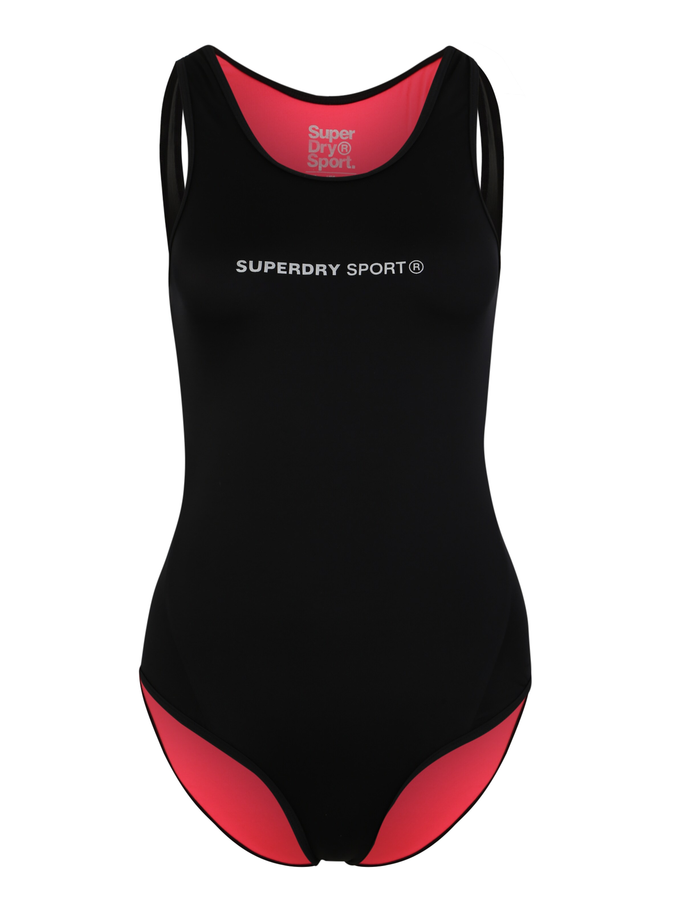 Superdry - Sportbadpak 'Active' in de kleur Zwart