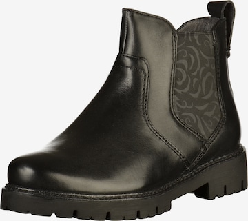 BE NATURAL Stiefelette in Schwarz: predná strana