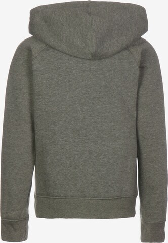 UNDER ARMOUR Sportief sweatshirt 'Rival Wordmark' in Grijs